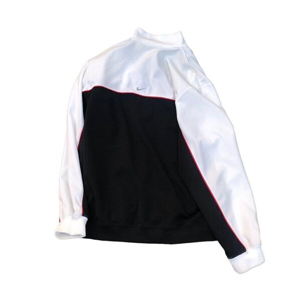 Vitntage Nike Windbreaker Jacket Small Black/White/Cream - Picture 8 of 11